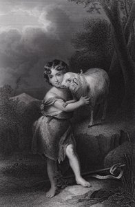 The Infant St John by Bartolomé Esteban Murillo