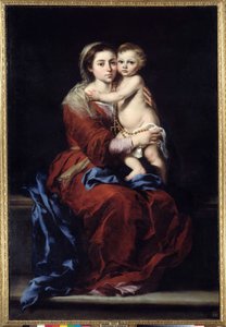 The Virgin of the Rosary by Bartolomé Esteban Murillo