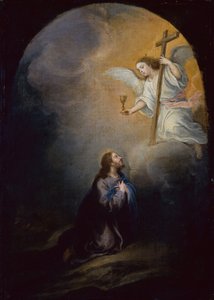 Christ in Garden of Olives by Bartolomé Esteban Murillo