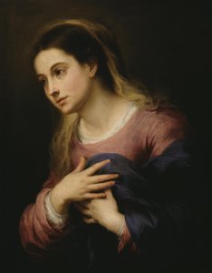 The Virgin of the Annunciation by Bartolomé Esteban Murillo