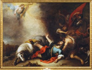 The Conversion of Saint Paul by Bartolome Esteban Murillo