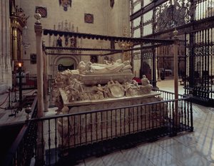 Tomb of Philip the Handsome and Joanna the Mad by Bartolome Ordonez