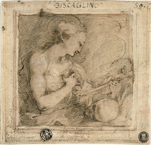 Mary Magdalene by Bartolomeo Biscaino
