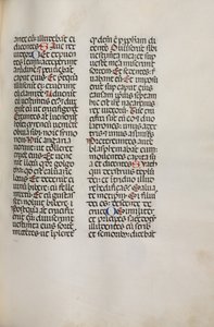 Missal: Fol. 121: Contains Music for Hely Hely Lama etc. within St. Matthew Passion