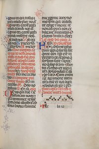 Missale: Fol. 171: Music for Alleluia etc. at Beginning of Easter, 1469