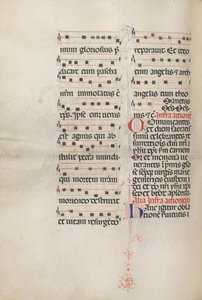 Missale: Fol. 179v: Music for various ordinary prayers by Bartolomeo Caporali