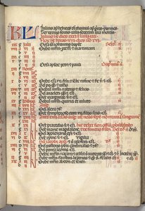 Missale: Fol. 6r: July Calendar Page by Bartolomeo Caporali