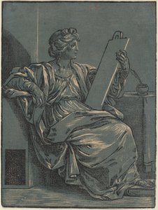 Sibyl by Bartolomeo Coriolano or Giuseppe Maria Moretti after Guido Reni