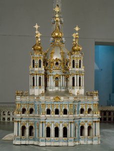 Project for the Monastery of the Virgin of the Resurrection (Smolny) in Saint Petersburg