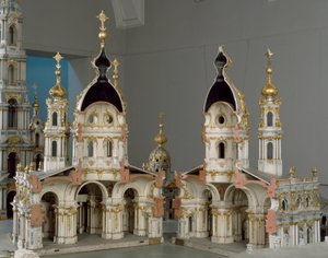 Project for the Monastery of the Virgin of the Resurrection in Saint Petersburg
