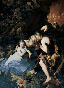 Lot Made Drunk by His Daughters