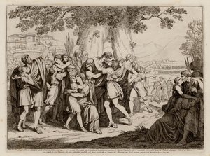 Gratitude of the people of Falerii for the actions of Marcus Furius Camillus, 394 BC by Bartolomeo Pinelli