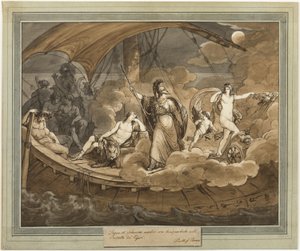 The Dream of Telemachus, from The Adventures of Telemachus, Book 4 by Bartolomeo Pinelli
