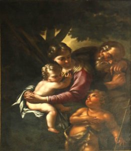 Holy Family and Saint John by Bartolomeo Schedoni