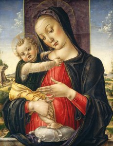 Madonna and Child, c.1475 by Bartolomeo Vivarini
