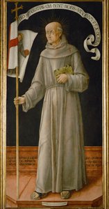 Saint Joannes of Capistrano, Famous Preacher of Repentance, Calling for Crusades against Turks and Hussites by Bartolomeo Vivarini