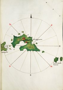 Los Map, c.1480