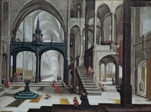 Procession in a Cathedral