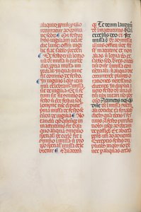 Missale: Fol. 173v: Music for Alleluia etc. at beginning of Easter by Bartolommeo Caporali