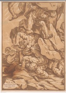 Fall of the Giants (Third Part) by Bartolommeo Coriolano