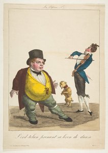 Lord-tolan Taking His Dance Lesson, La Passions, No. 7 by Basset