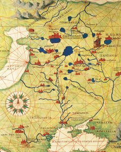 Eastern Europe and Central Asia: Transilvania and Russia, from Atlas of the World in thirty-three Maps