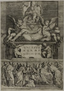 The Tomb of a Bishop by Battista Angolo del Moro
