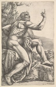 John the Baptist Preaching in the Wilderness