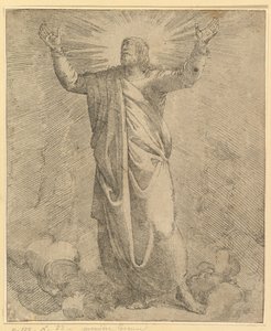 The Saviour Covered in a Large Cloak by Battista Franco Veneziano