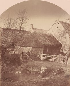 Farm Yard, Prestbury near Cheltenham, c. 1855 by Baynham Jr. Jones