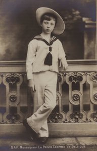 The Duke of Brabant, Prince Leopold of Belgium