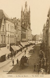 The Rue au Buerre, Ypres by Belgian Photographer