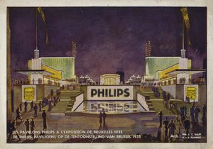 Philips Pavilions, Brussels International Exposition, 1935