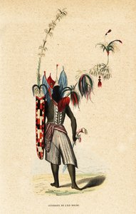 Warrior of Solor Island, Indonesia by Belgian School