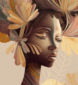 Peaceful Floral Beauty