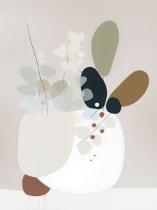 Soft Abstract Botanicals