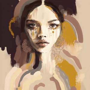 Soulful Abstract Beauty
