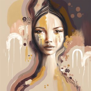Soulful Abstract Woman