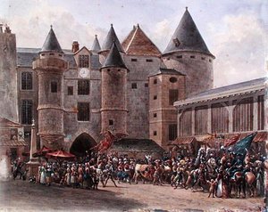 The Fattened Cow at Chatelet by Benard Benard