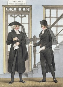 Funeral Officials of Amsterdam, Illustration from 
