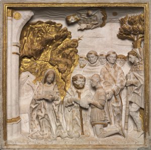 Pier Francesco Visconti, Court of Saliceto, Adoring the Christ Child