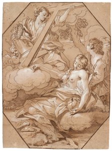 The Ecstasy of Saint Mary Magdalene, c.1715-19 by Benedetto Luti