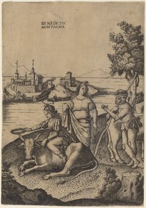 The Rape of Europa by Benedetto Montagna
