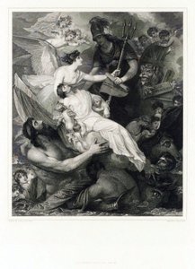 The Apotheosis by Horatio Nelson by Benjamin (after) West
