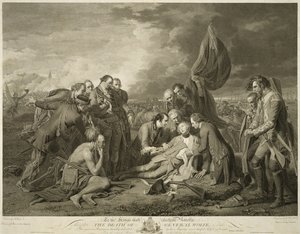 The Death of General Wolfe by Benjamin (after) West