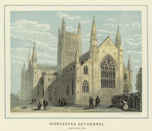 Worcester Cathedral, North West View