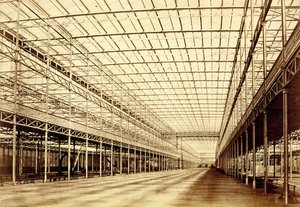 The Nave at Crystal Palace, Hyde Park, March 1852