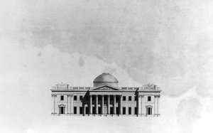 Elevation of Principal Front of a house