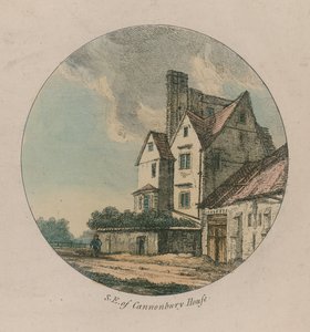 South east of Cannonbury House, Islington