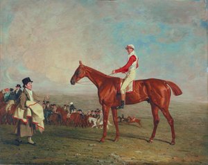 Sam with Sam Chifney, Jr., Up, 1818 by Benjamin Marshall